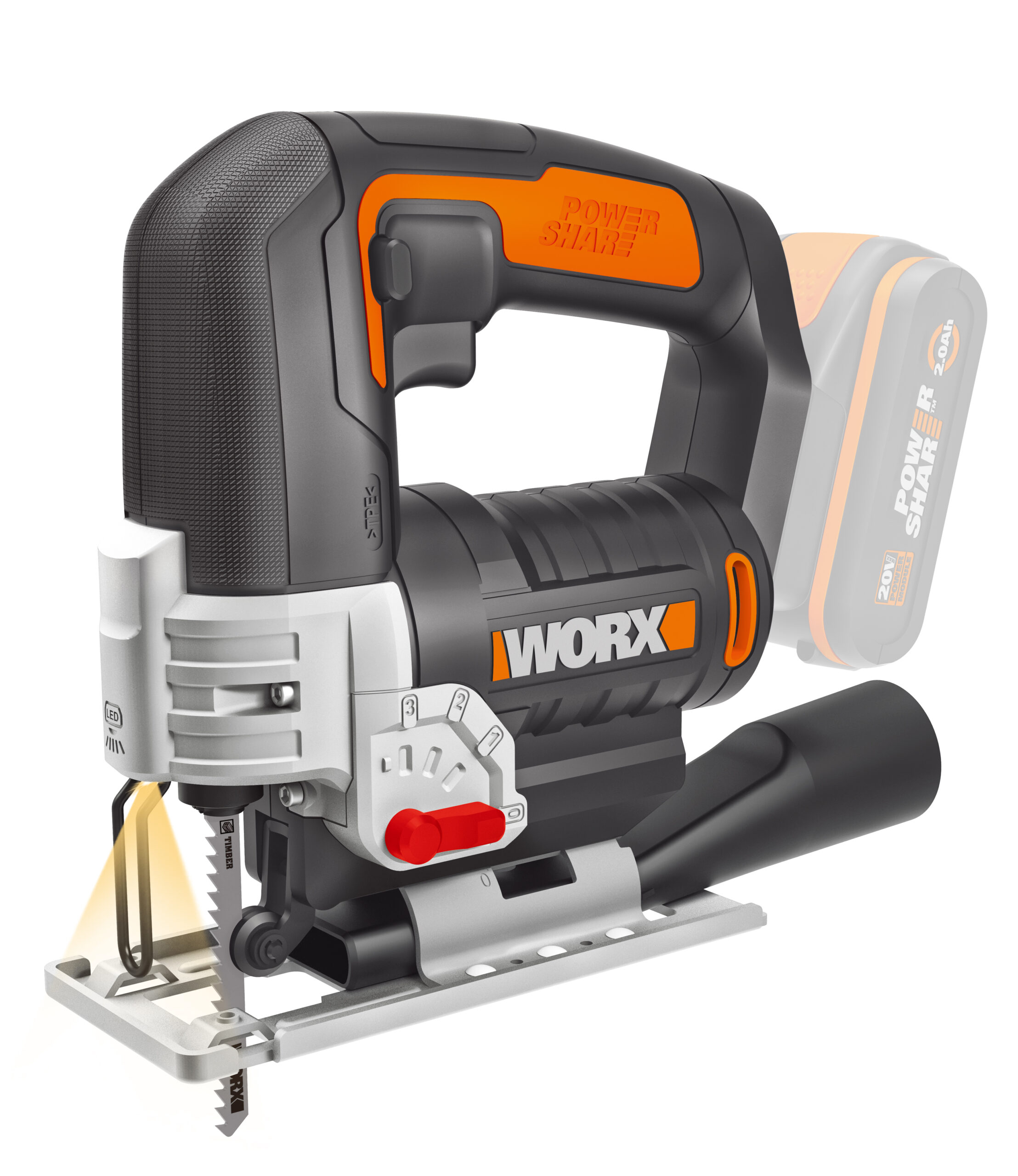 vbodna žaga worx wx543.9