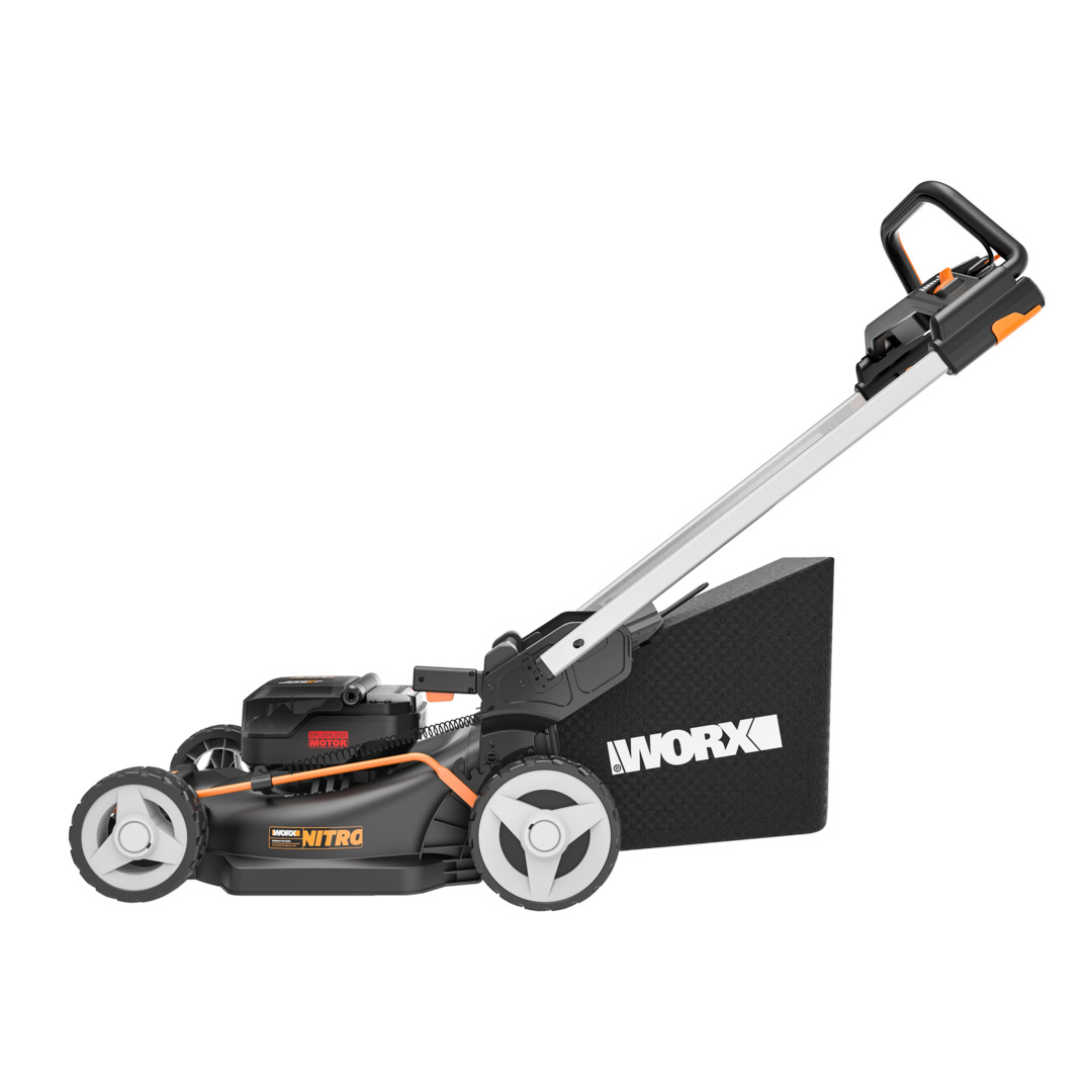 40V (2x20V) 46cm samohodna kosilnica z 2 x 20V 4Ah baterijo in dvojnim polnilnikom – NITRO